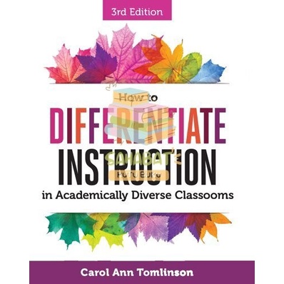 Jual Buku Differentiate Instruction Third Edition Carol Ann Tomlinson