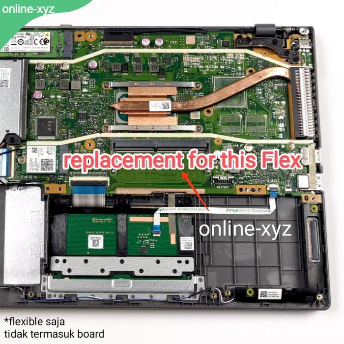 Gintai Schrauben für ASUS Vivobook X509 X509FA F1500 F1500EA X515 X515DA X515JA X515JP Laptop-Gehäuse, Befestigung für Computerboden Screws