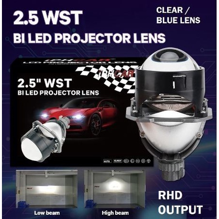 Jual BILED IPHCAR WST 2.5 inch projector head lamp bi led utama light ...