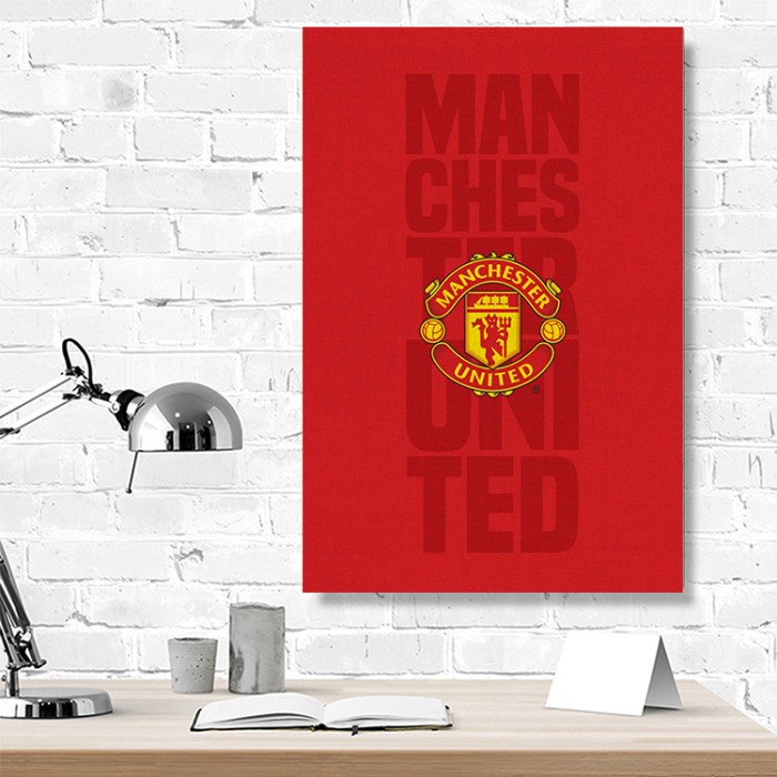 Jual Poster MANCHESTER UNITED Poster Kayu Poster Logo MU 2 | Shopee ...