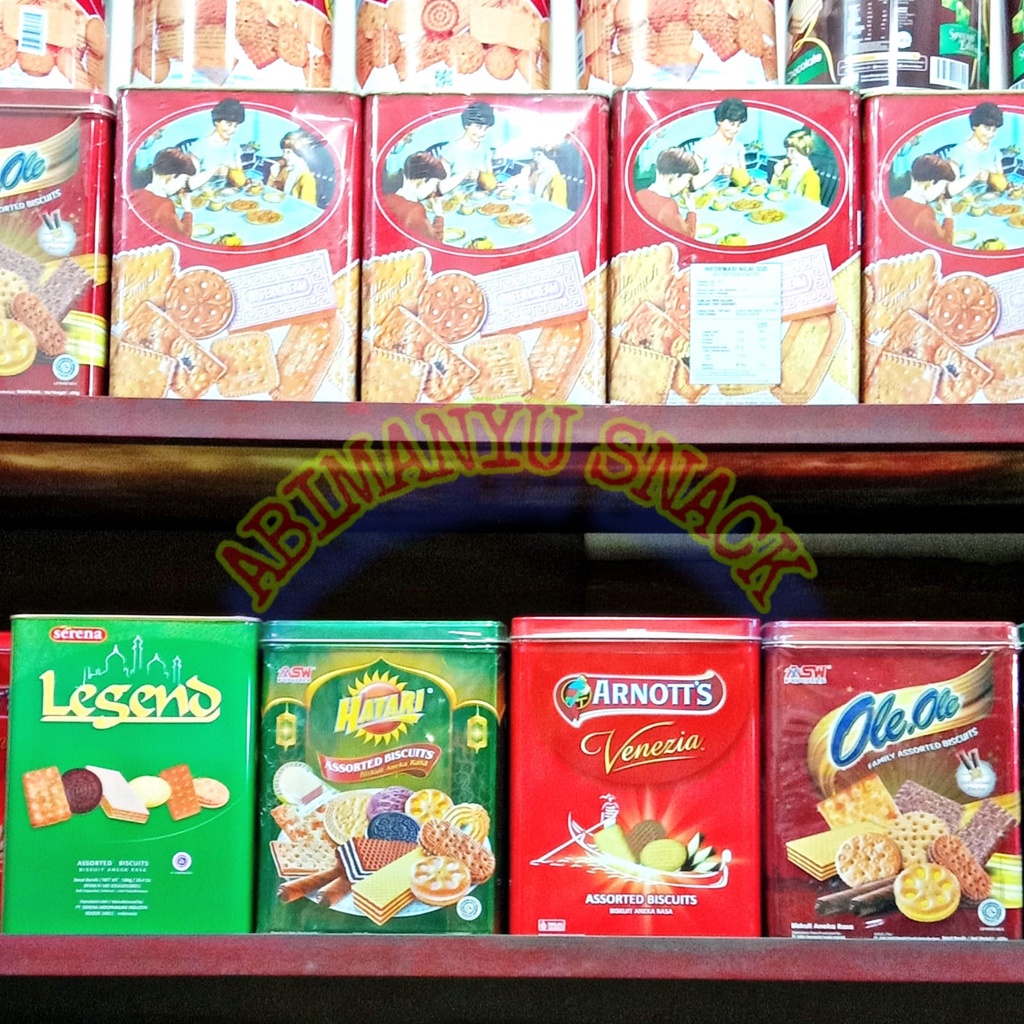 Jual hatari assorted biscuit 700 gr - biskuit hatari aneka rasa kemasan ...