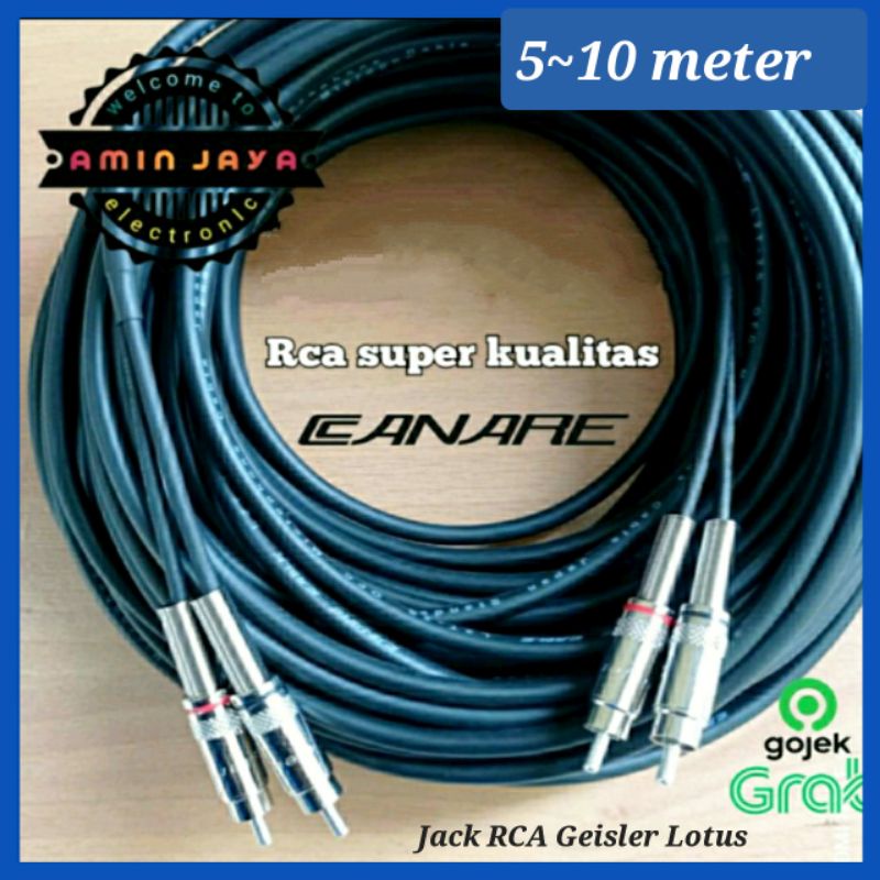 Jual Kabel RCA 2-2 kabel jack RCA berkualitas panjang 5 sampai 10 meter ...