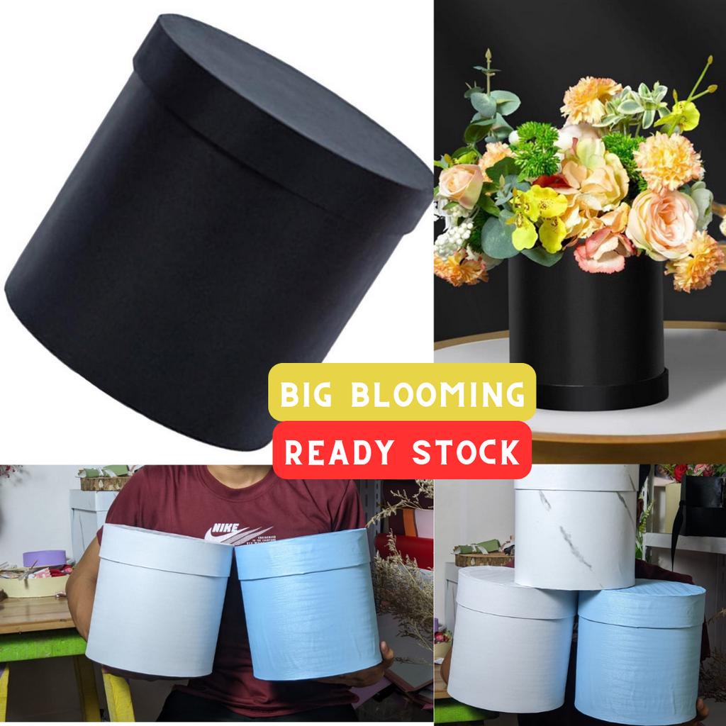 Jual Bloom Box Bulat Bunga Besar 20 x 25/ Vase Kotak Bunga Flower/ Box ...