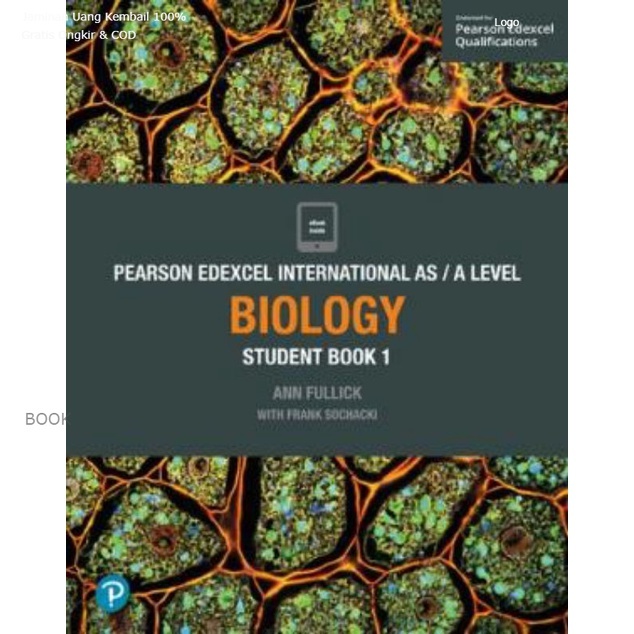 Jual PEARSON EDEXCEL INTERNATIONAL AS/A LEVEL BIOLOGY (STUDENT BOOK 1 ...