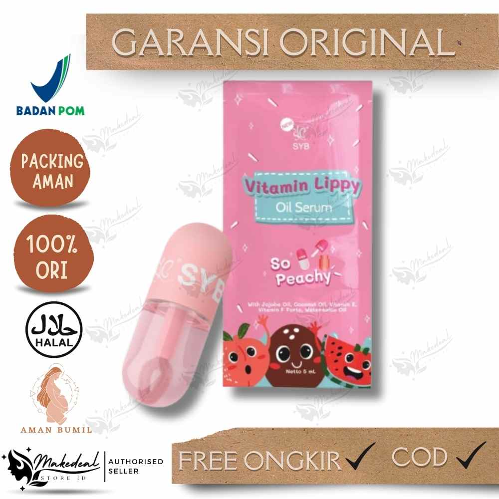 Jual Syb Vitamin Lippy Oil Serum 5ml Lip Oil Serum Shopee Indonesia 6847