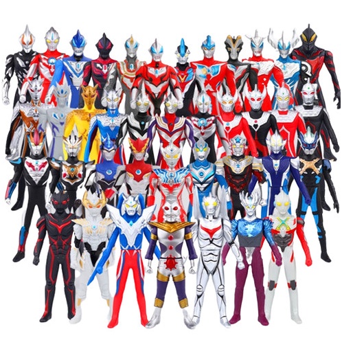 Jual Ultraman Fusion Action Figure Ultraman Set 4 - Random Satuan ...