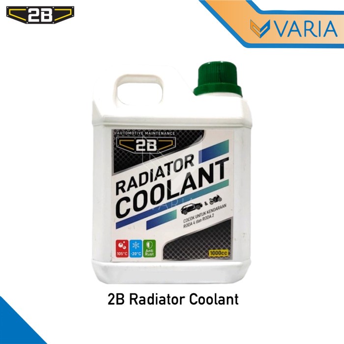 Jual 2b Radiator Coolant 1 L Air Cairan Radiator Mobil Motor Anti Rust ...