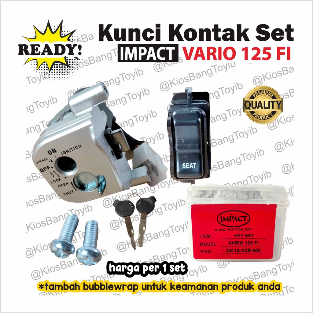 Jual Kunci Kontak Motor Set Assy Honda Vario Fi Impact Shopee