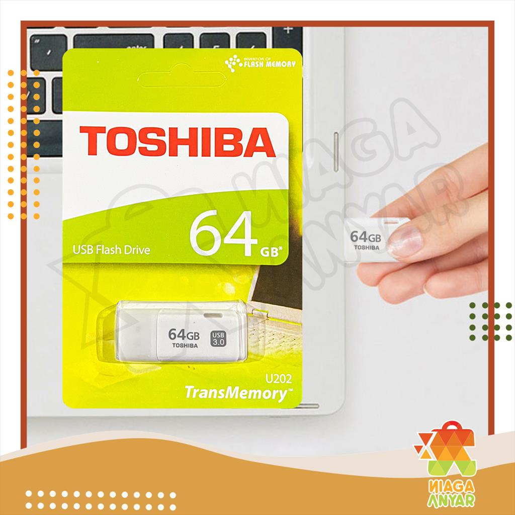 Jual NA Flashdisk 64 GB / Flash Disk Toshiba 64GB USB Flash Drive Warna ...