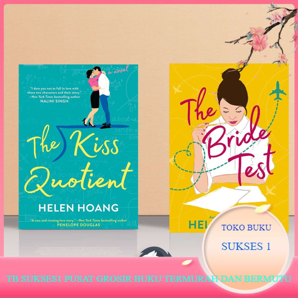 Jual Eng The Kiss Quotient Series Helen Hoang The Kiss Quotient The Bride Test Goodread S