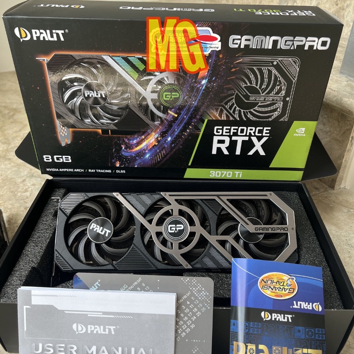 Jual Palit Geforce RTX 3070 Ti Gaming Pro 8GB GDDR6X | Shopee Indonesia