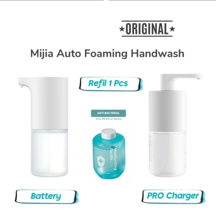 Jual xiaomi Automatic Soap Dispenser handwash Foaming - Pro Fullset ...