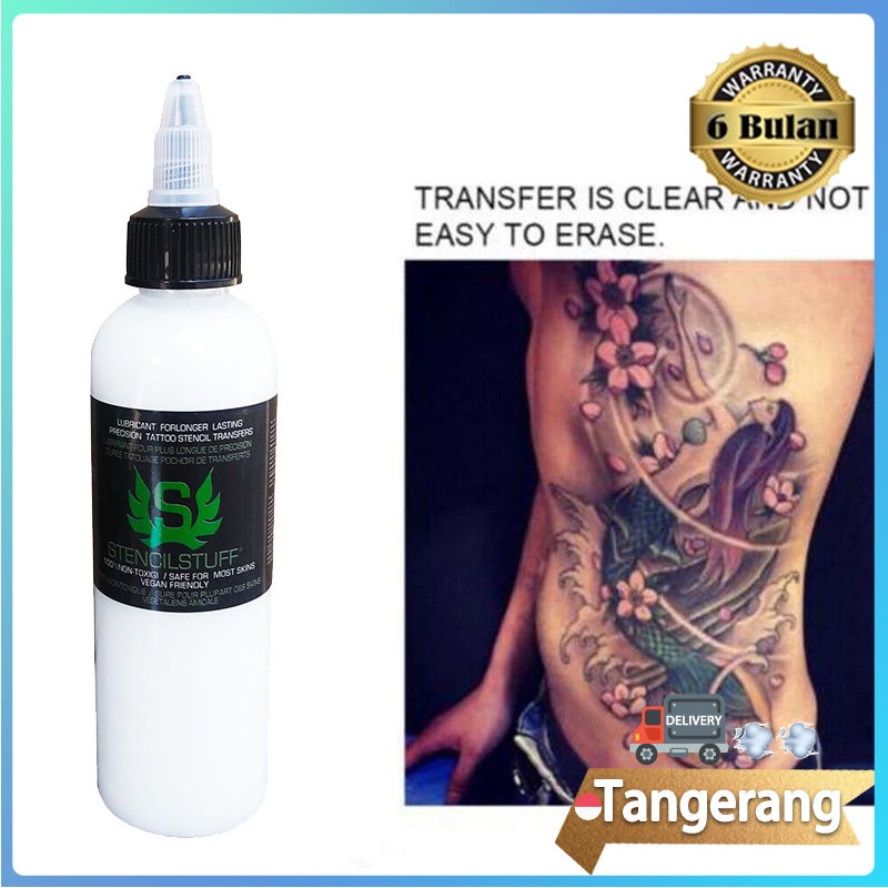 Jual Diskon!! 120ml Stencil Stuff Tattoo Original Alat Transfer Tato  Stencilstuff Tato Tranfer Gambar Tatto Ke Kulit