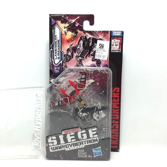 Jual ORI Laserbeak Ravage Transformers Siege War for Cybertron Hasbro ...