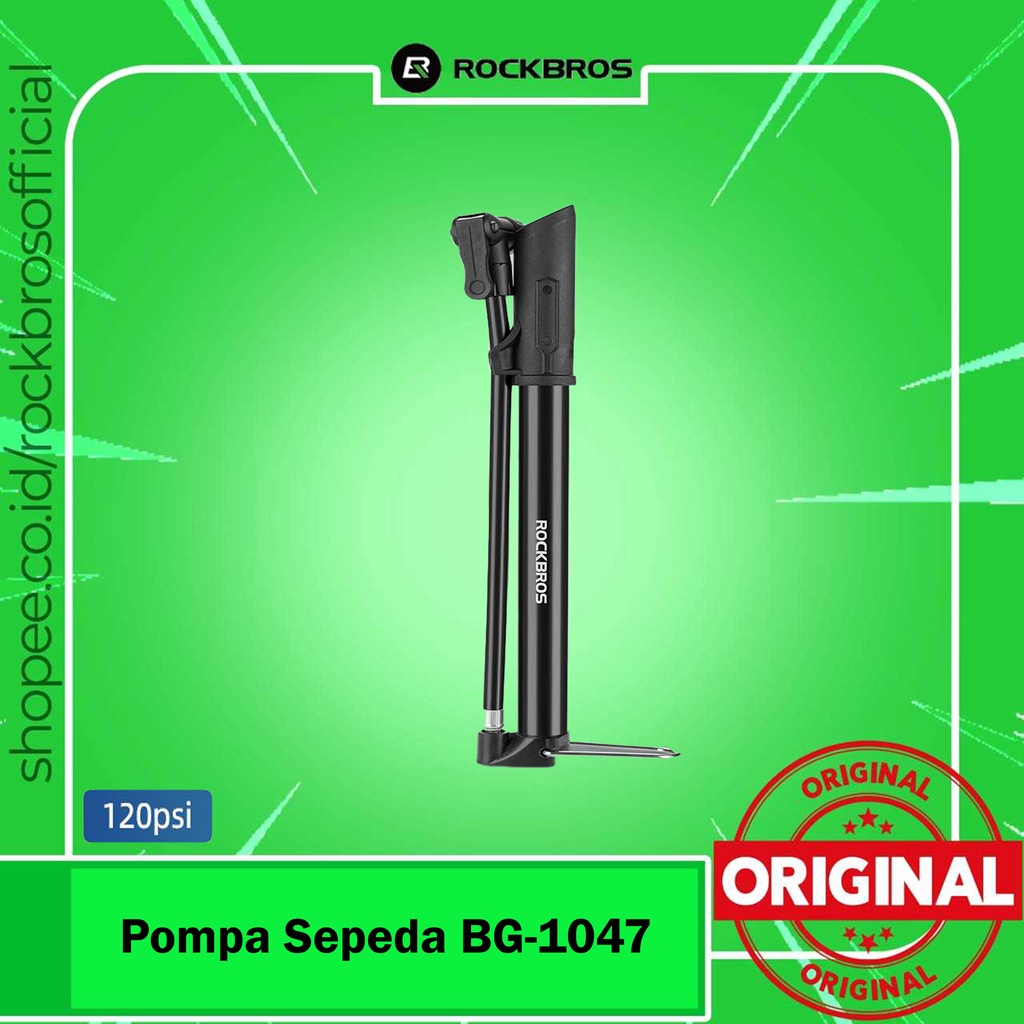 Jual Pompa Angin Ban Sepeda Rockbros Bg Kumpa Udara Sepedah Injak