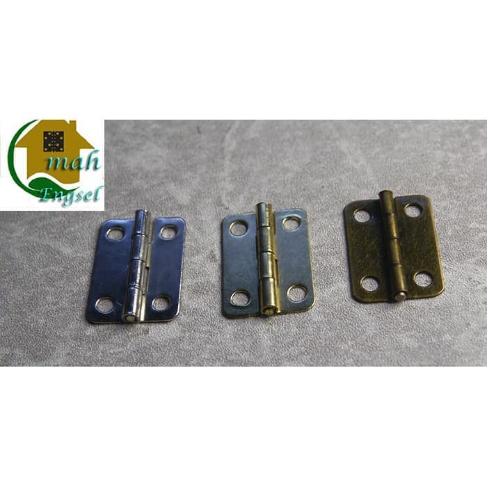 Jual Omah Engsel - Engsel Mini 15x22 mm Engsel kecil ujung tumpul ...