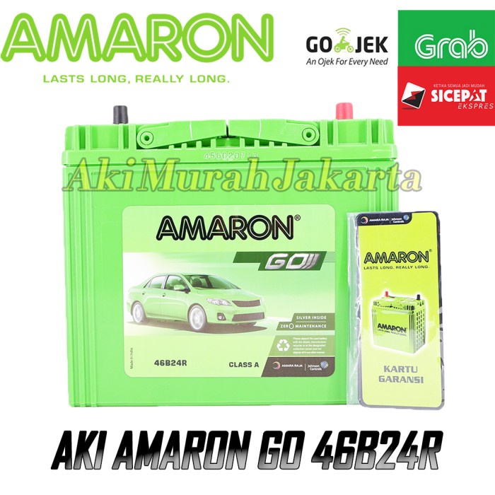 Jual Aki Mobil Suzuki Escudo Lama NS60 / 46B24R Amaron GO Aki Kering