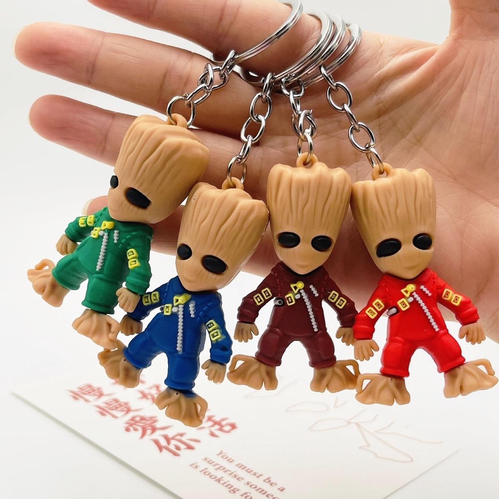 Jual Gantungn Kunci Kecil Karakter Groot Lucu Murah | Shopee Indonesia