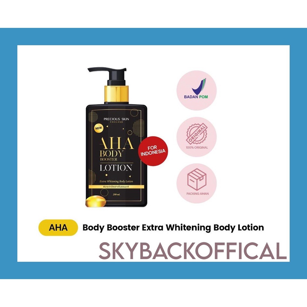 Jual Precious Skin AHA Body Booster Extra Whitening Body Lotion 250ml