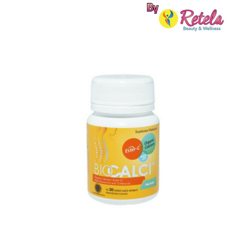 Jual BIOCALCI 72 NON ACIDIC 1 BOTOL 30 TABLET | Shopee Indonesia