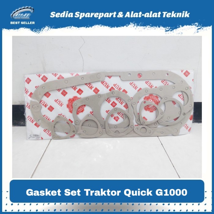 Jual Gasket Set Perpak Komplit Traktor Quick G1000 | Shopee Indonesia