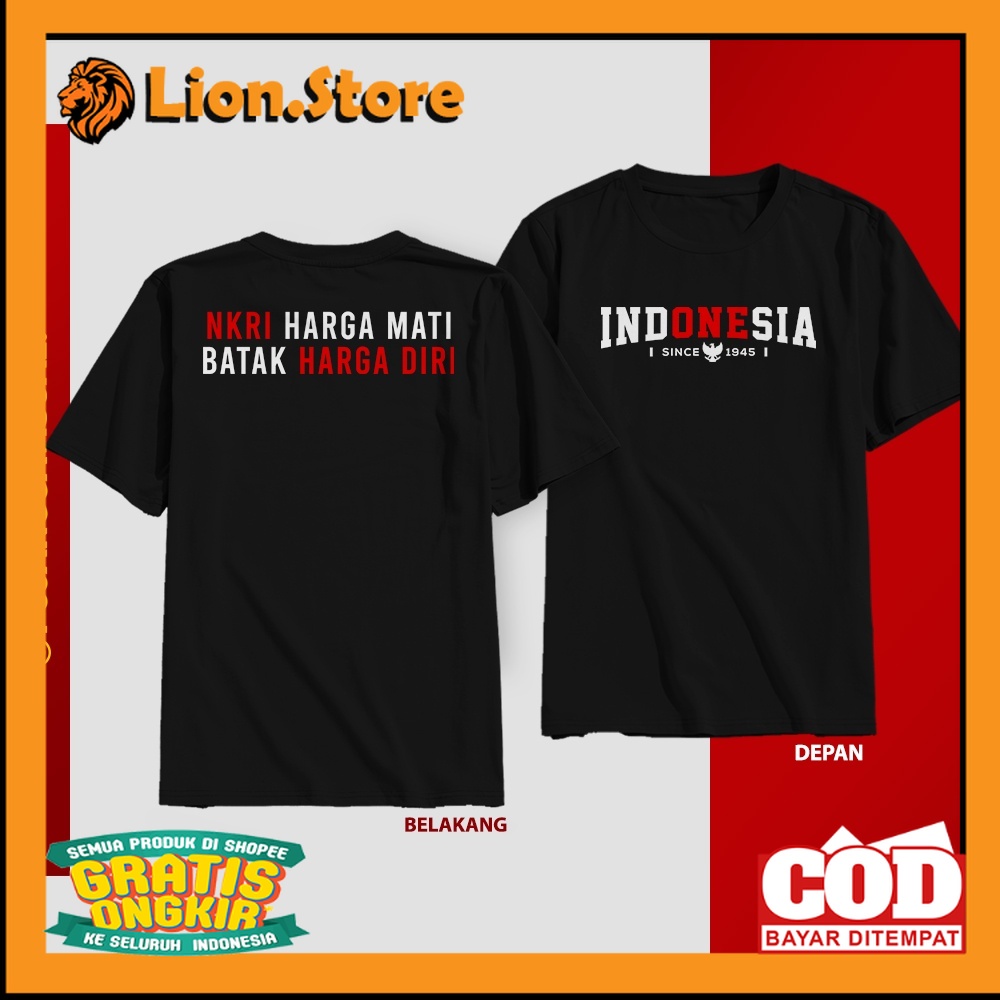 Jual HUT RI / KEMERDEKAAN REPUBLIK INDONESIA /Kaos Distro Indonesia ...