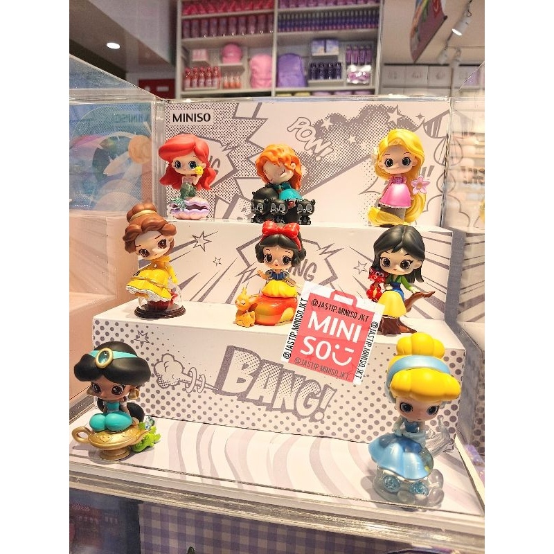 Jual Nm Df Miniso Blind Box Disney Princess Fairy Tale Town Hidden Karakter Shopee