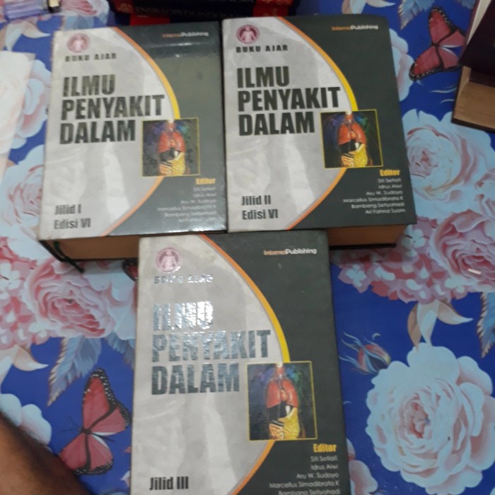 Jual BUKU AJAR ILMU PENYAKIT DALAM JILID 1 SAMPAI 3 - SITI SETIATI DKK ...