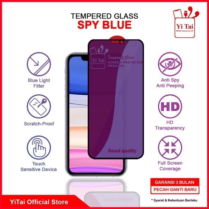Jual Yi Tai Tempered Glass Spy Blue Samsung A23 A32 5g M14 5g M23 5g Shopee Indonesia 9153