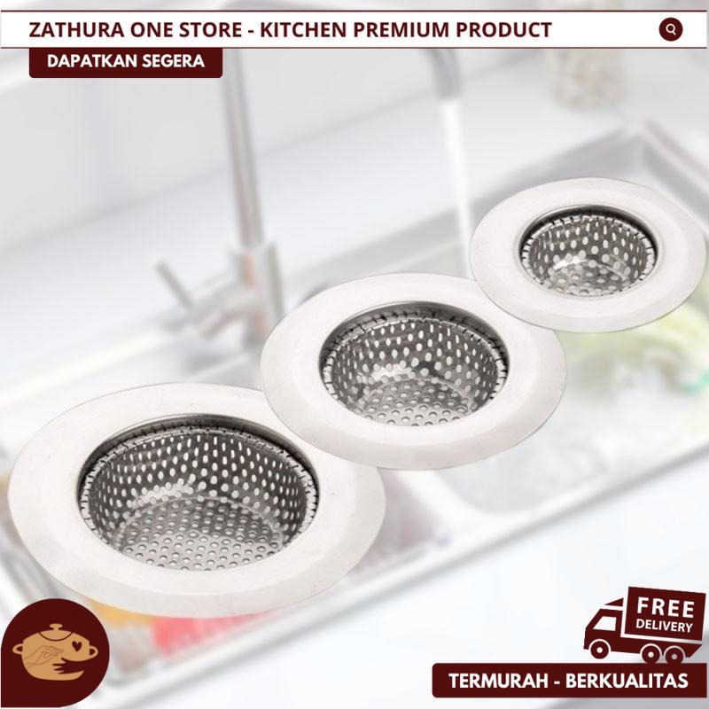 Jual ZO Saringan Cuci Piring Sink Strainer Filter Air Afur Bak Cuci ...