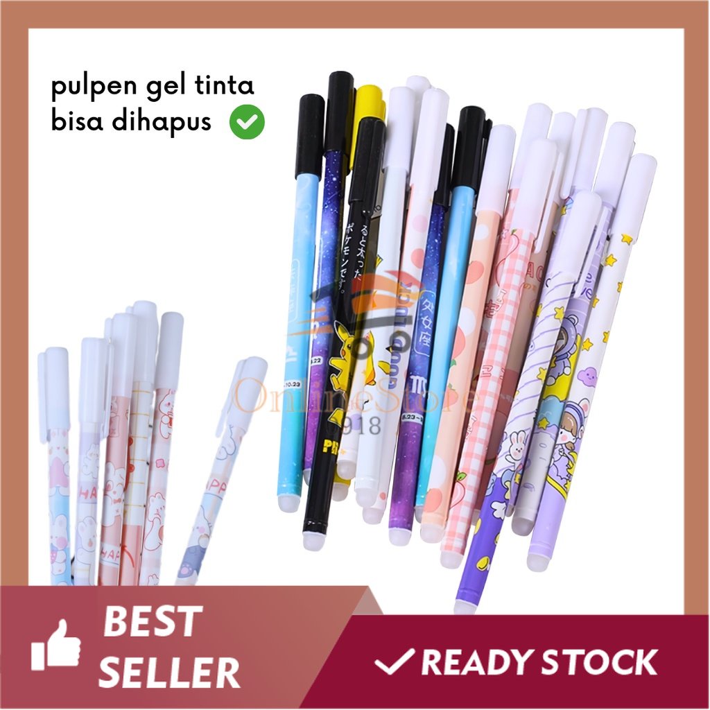 Jual OS - H210 - Pulpen Gel - Pulpen Gel Tinta Bisa Di hapus - Erasable