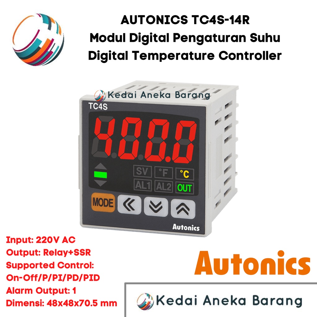 Jual Autonics TC4S14R TC4S 14R Module Modul Digital Temperature