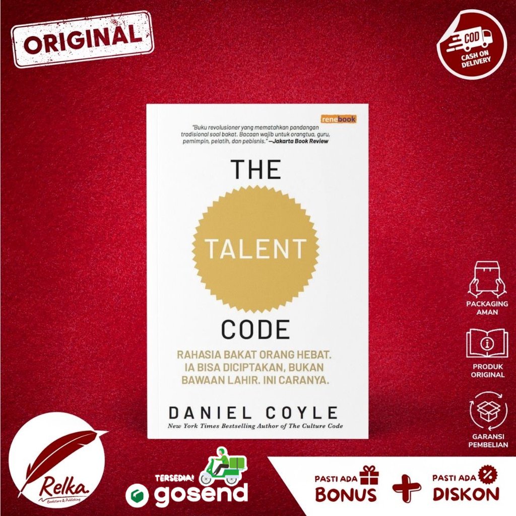 Jual The Talent Code - Daniel Coyle | Shopee Indonesia