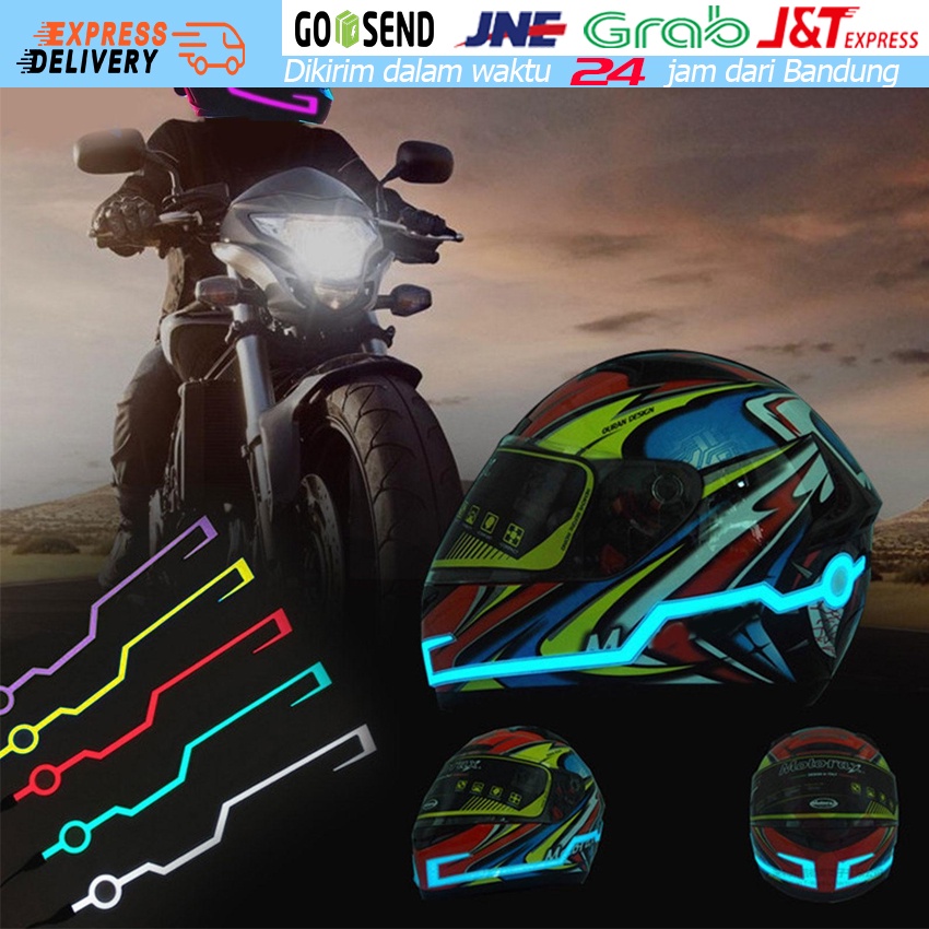 Jual Lampu Led Sein Strip Untuk Helm Motor Waterproof Led Helmet ...
