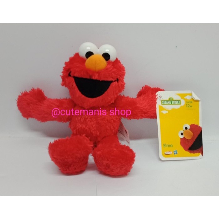 Jual BONEKA ELMO & COOKIE MONSTER SESAME STREET HASBRO - Merah | Shopee ...