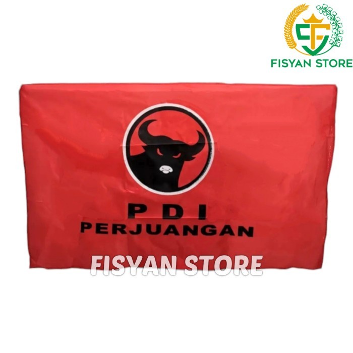 Jual Bendera Partai Pdi Perjuangan Bendera Pdip 80 X 120 Cm 50 Pcs