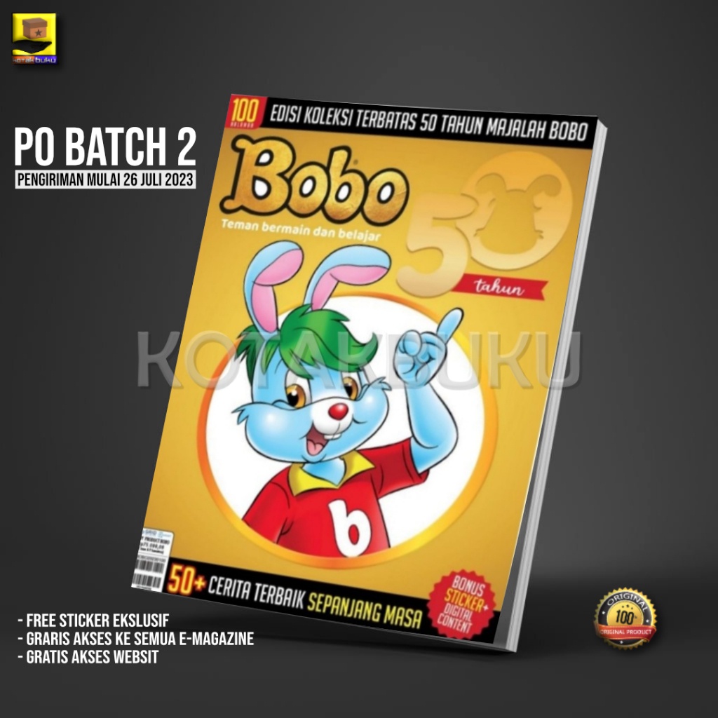 Jual Majalah Bobo Edisi 50Tahun | Shopee Indonesia