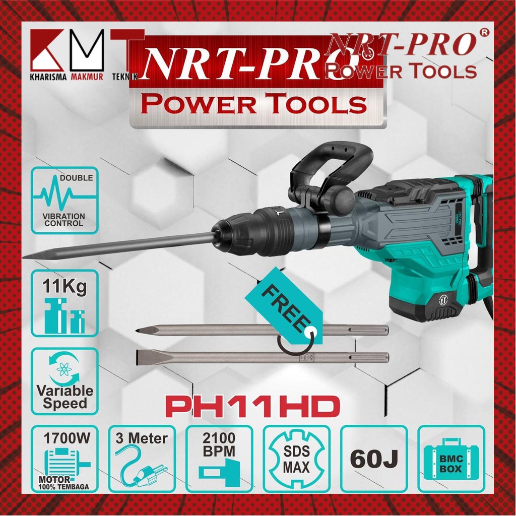 Jual Hammer Demolition Bor Bobok Beton Jack Hammer Ph Hd Nrt Pro