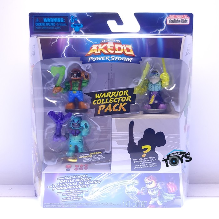 Jual Legends of Akedo Powerstorm Warrior Collector Pack | Shopee