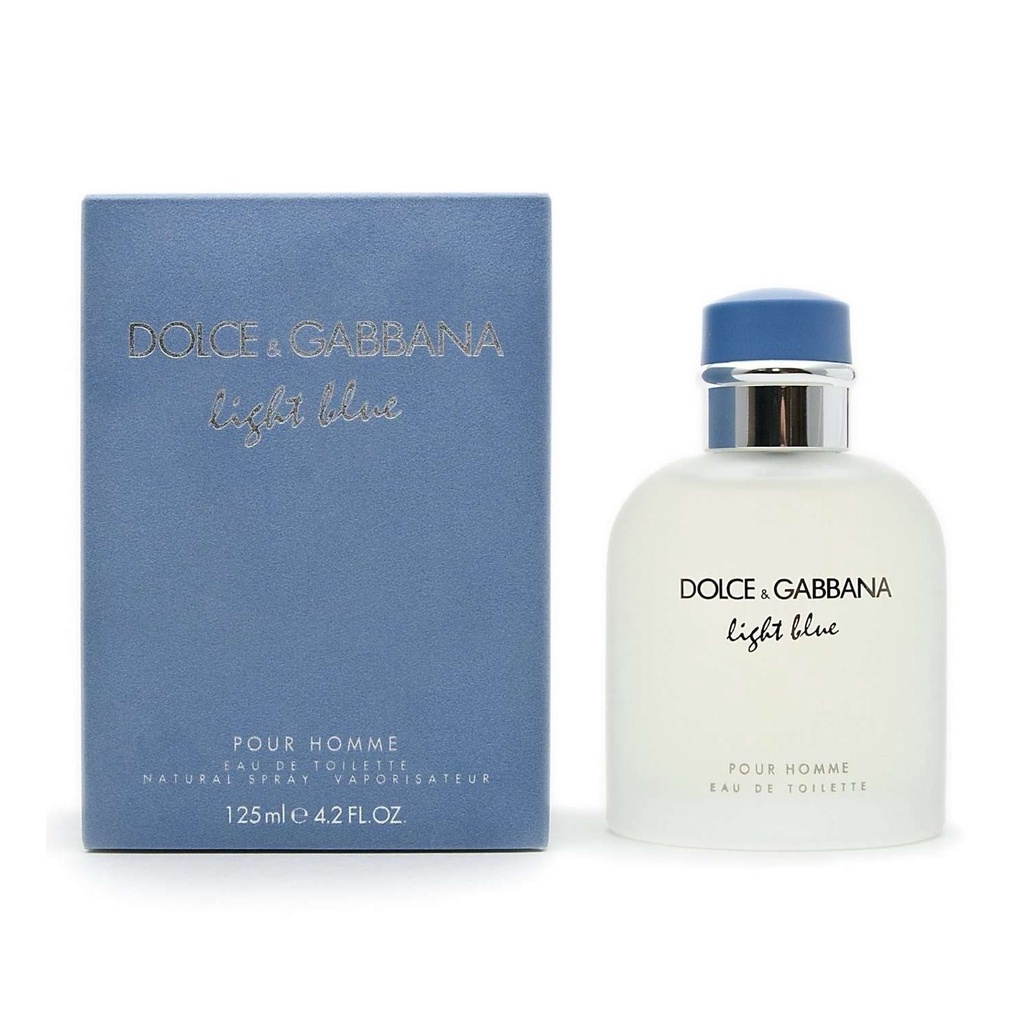 Jual PERFUME DOLCE & GABBANA LIGHT BLUE FOR MEN 125ML EDT 100 ORIGINAL Shopee Indonesia