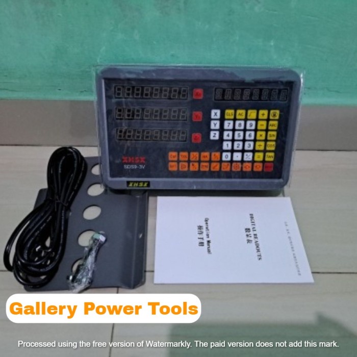 Jual DRO Grating Digital Readout Milling Bubut 3 Axis SINO 950mm x ...