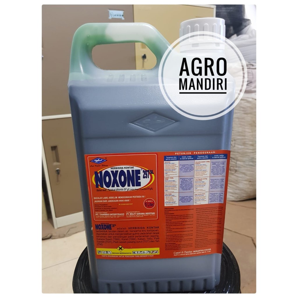 Jual Noxone 276sl 5 Liter Herbisida Kontak Pembasmi Gulma Dan Rumput