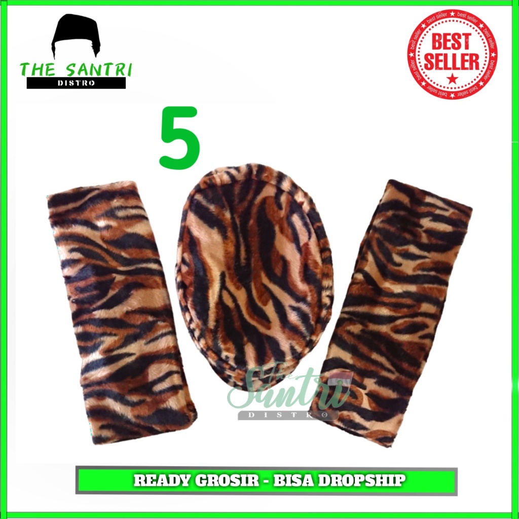 Jual Peci Bulu Doreng Kopyah Bulu Hitam Putih Peci Kopyah Macan