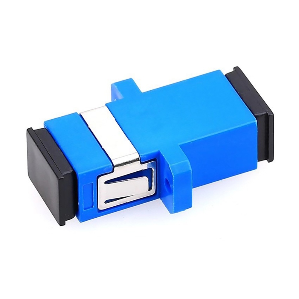 Jual FO - SC To SC Flange ST Fiber Optic Adapter Connector Adapter ...