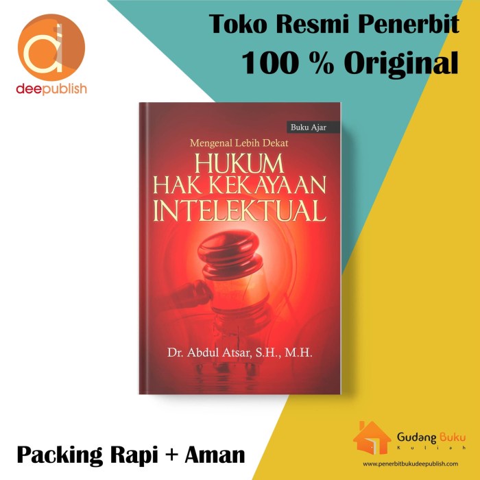 Jual Mengenal Lebih Dekat Hukum Hak Kekayaan Intelektual Original ...