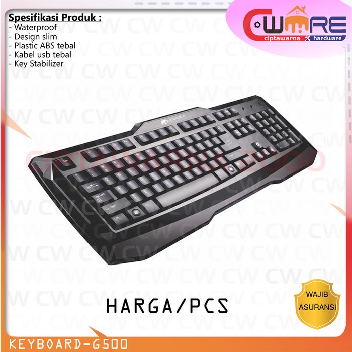 Jual Keyboard gaming G500 USB Cable Kabel | Shopee Indonesia