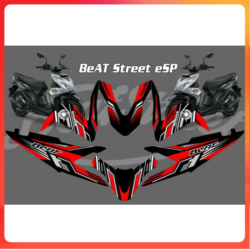 Jual decal sticker beat street eSP motif grafis full body best quality ...