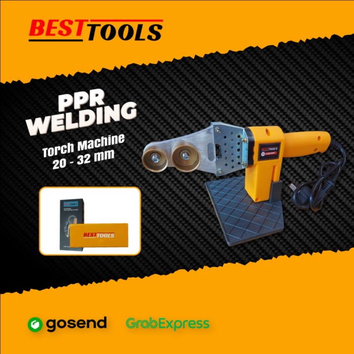 Jual Mesin Las PPR 20-63mm BESTTOLS Pemanas Pipa PPR Pipe Heater ...