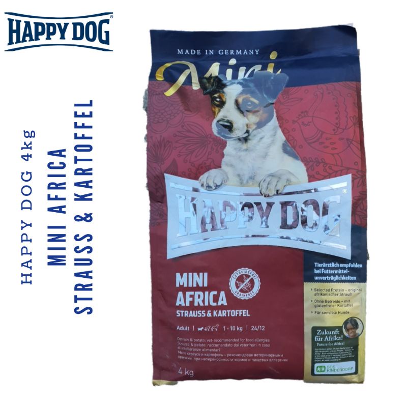 Jual Petshop Bandung || Happy Dog Mini Africa Strauss & Kartoffel ...