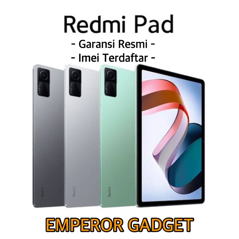 Jual Xiaomi Redmi Pad 2022 Ram 6/128 GB Wifi Only Garansi Resmi ...